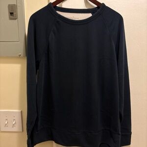 Men’s Classic Crewneck Sweatshirt - Navy size large